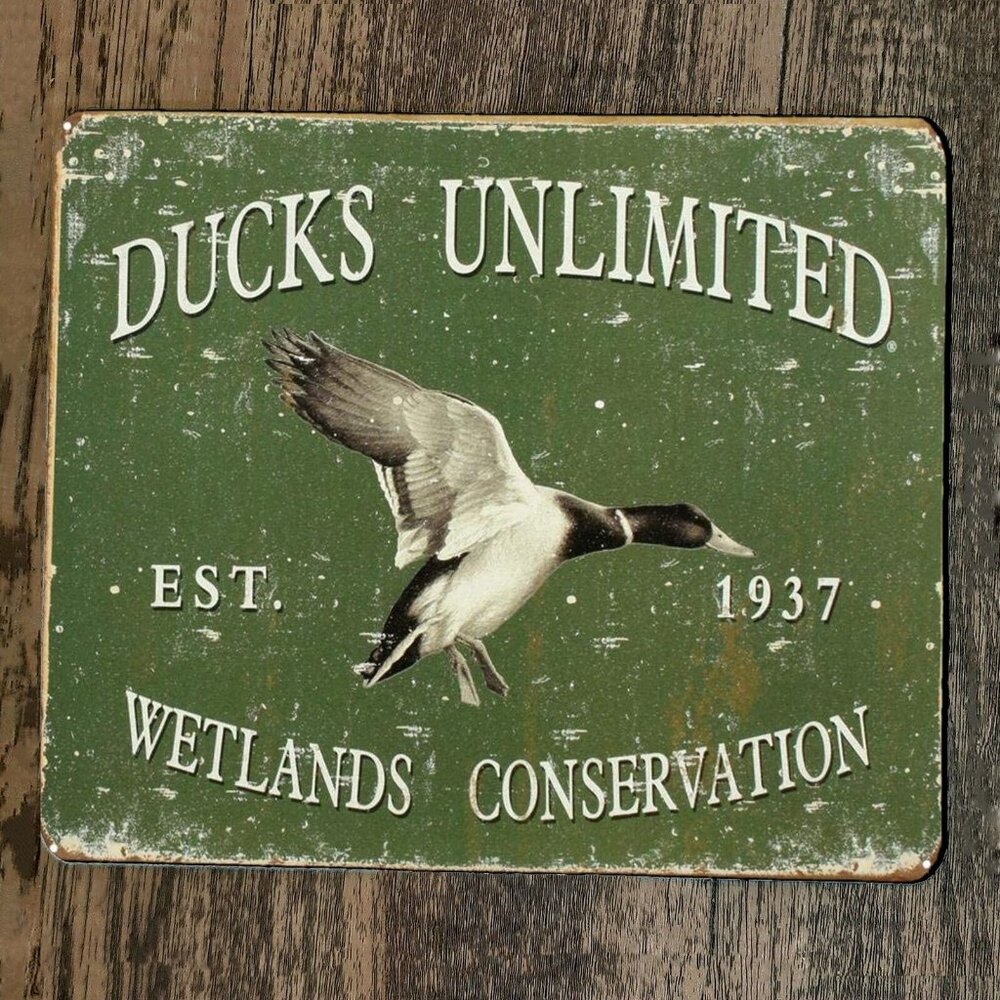 Mouse Pad‎ Ducks Unlimited Wetlands Conservation 1937